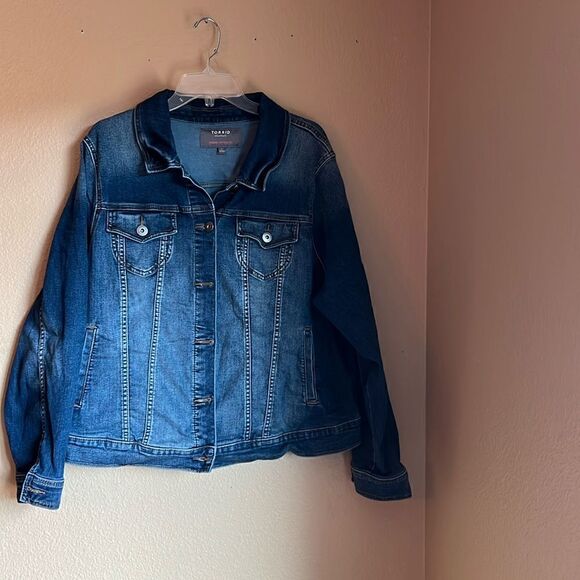 Torrid Jeans Jacket 3 - Picture 1 of 9
